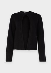 CARDIGAN - Adīta jaka - black