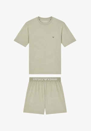 Emporio Armani, PIGIAMA UOMO SET - Pigiama - salvia