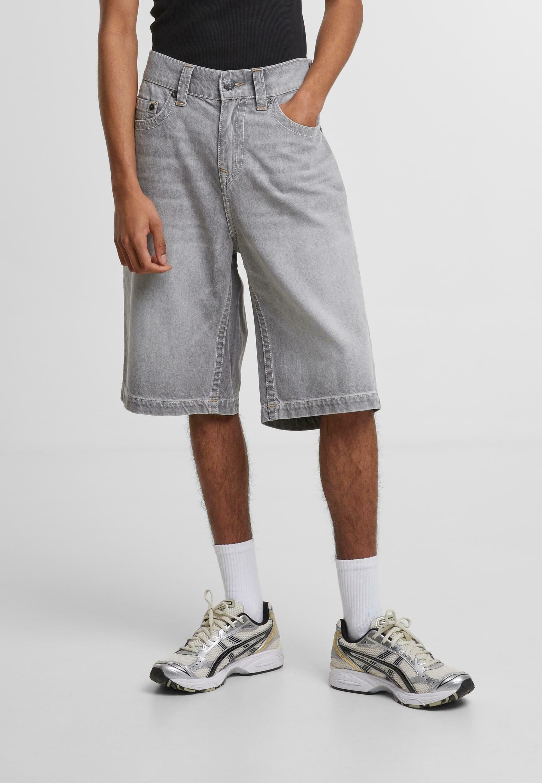 True Religion VINNY SN NO FLAP - Denim shorts - grey - Zalando.ie