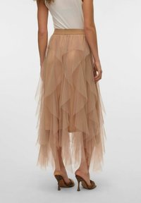 Vero Moda VMEVE HOHE TAILLE LANGER  - Maxirock - light taupe