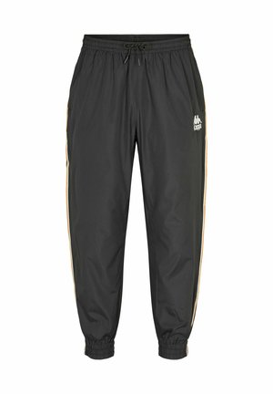 Kappa, UNISEX - Træningsbukser - black-orange desert