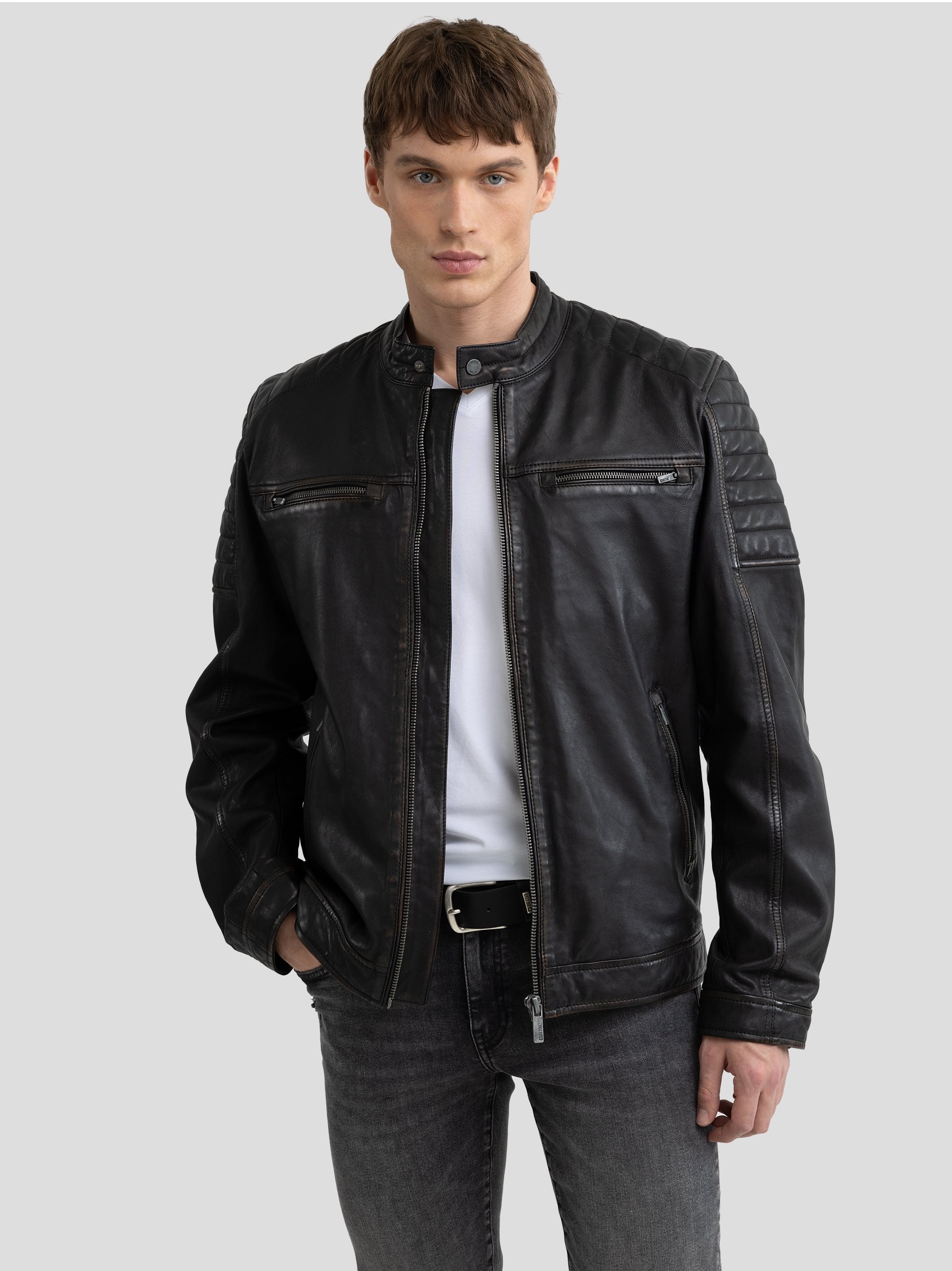 Zalando G Star Bikerjacke Raw Leather Jackets G Star Biker Jacke G