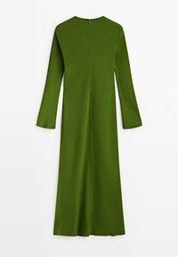 Massimo Dutti Maxi dress - green - (Pre-owned) - Zalando