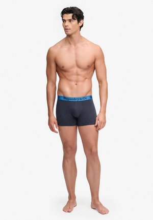 Superdry & Co, SUPERDRY SUPERDRY & CO TRUNK TRIPLE PACK - Calzoncillos bóxer cortos - navy marl indigo marl bluegrit