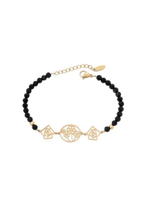 Armbånd - black gold-coloured