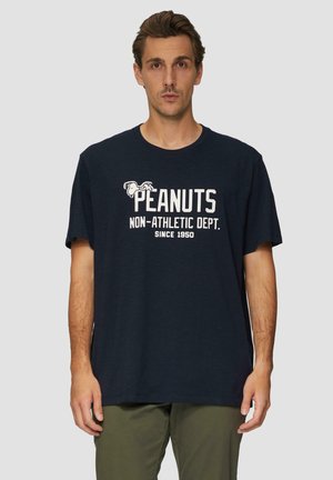 T-Shirt print - navy