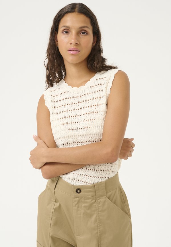 VENUS  - Strickpullover - egret