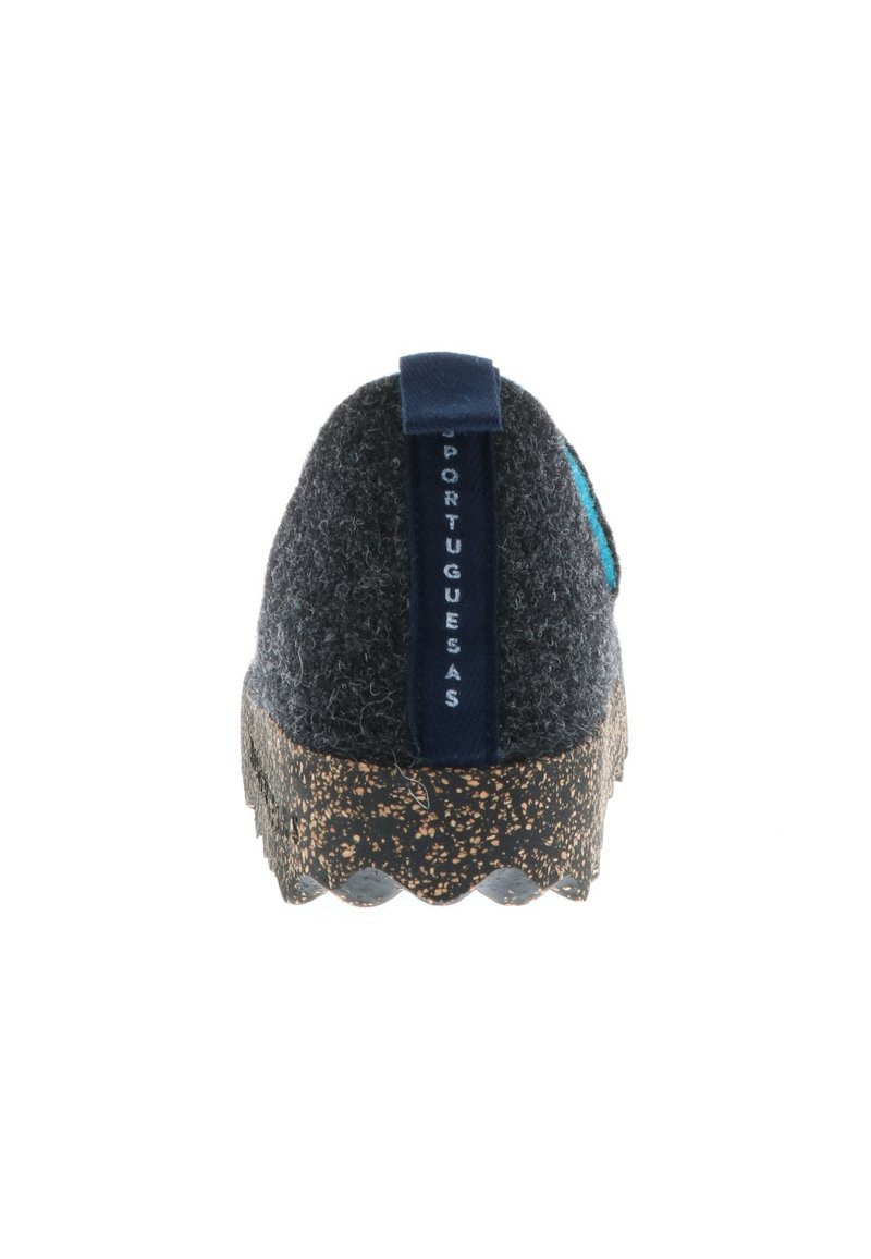 Damen Halbschuhe | ASPORTUGUESAS Slipper anthrazit - EG55226 Damen Halbschuhe | ASPORTUGUESAS Slipper anthrazit - EG55226