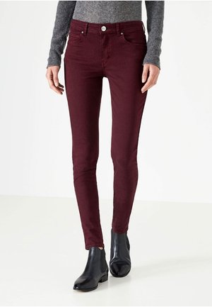 Jeans Skinny - bordeaux