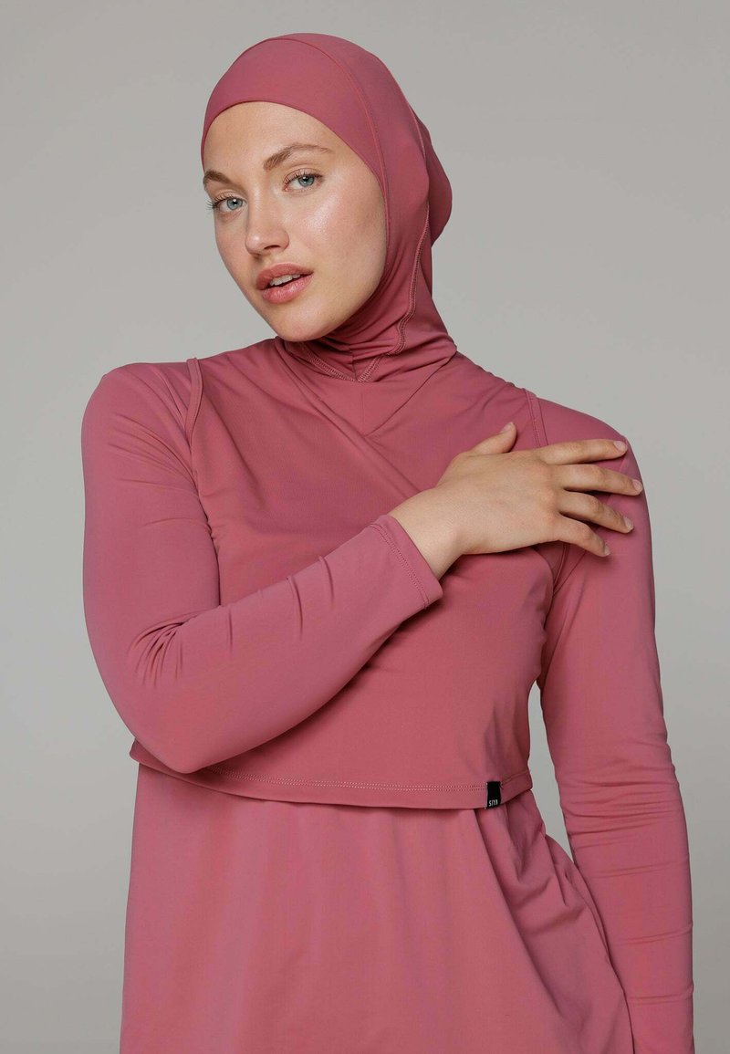 SIYA Swimwear SLEEVELESS - HIJAB TOP - Strandaccessoire - renaissance rose
