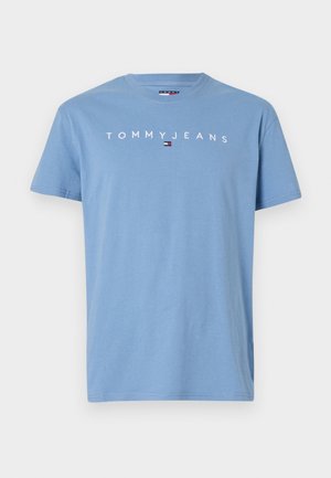 Tommy Jeans LINEAR LOGO TEE - T-shirt basic - colorado blue