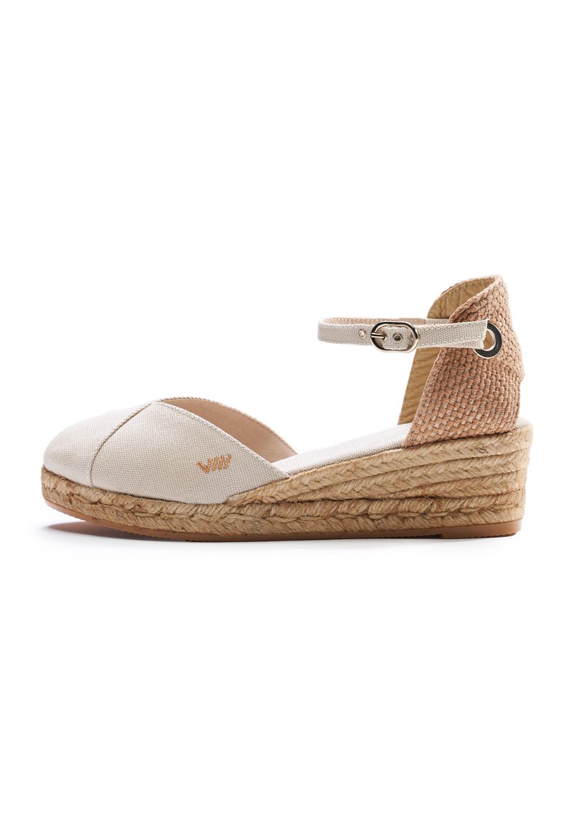 Damen Klassische Pumps | VISCATA PUBOL Keilpumps beige - SK46337 Damen Klassische Pumps | VISCATA PUBOL Keilpumps beige - SK46337