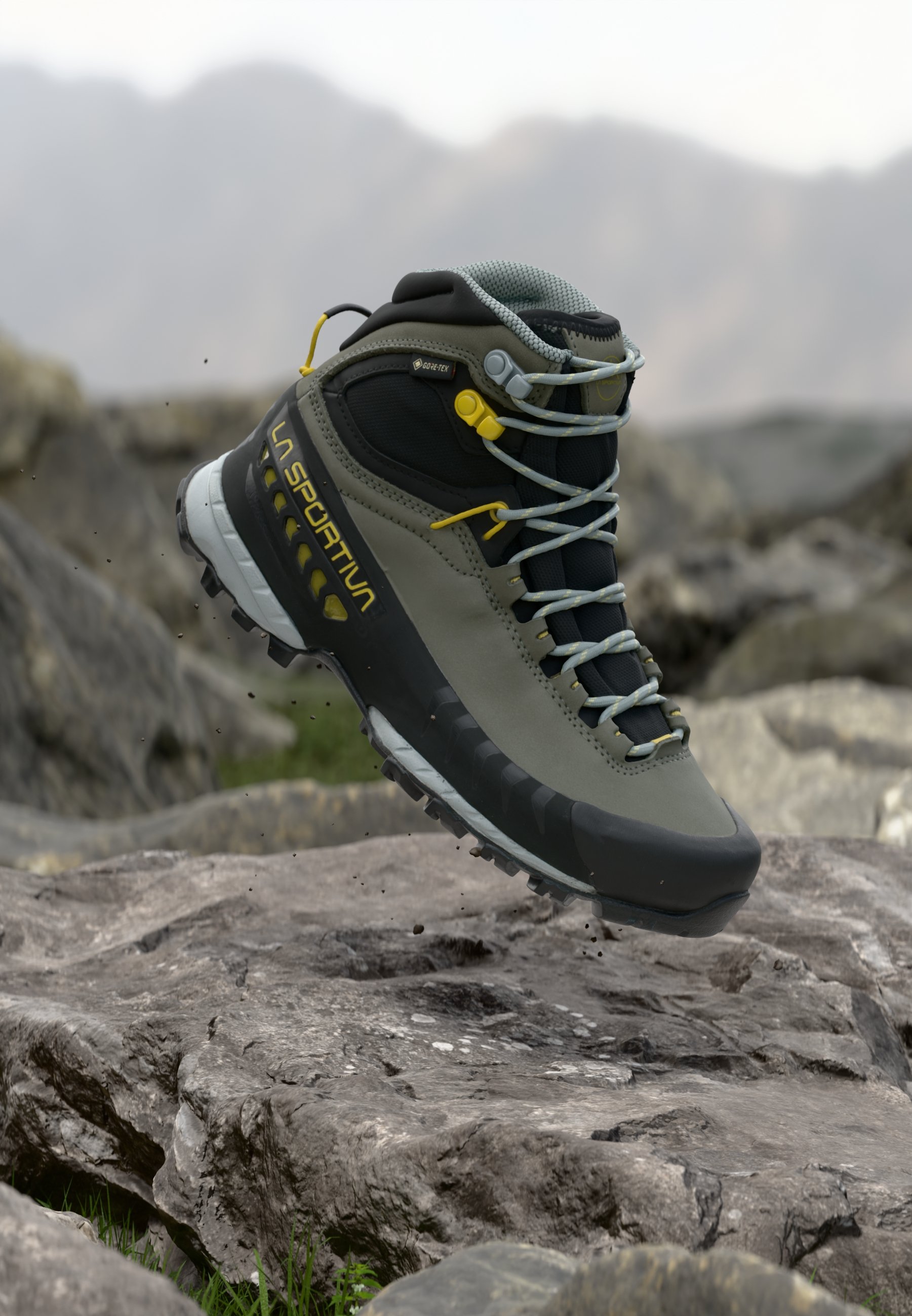 La Sportiva TX5 WOMAN GTX - Hiking shoes - clay/celery/black