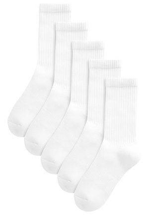 Next 5 PACK RICH CUSHIONED FOOTBED - Șosete - white
