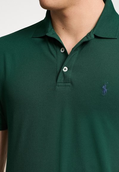 Polo Ralph Lauren CUSTOM SLIM FIT STRETCH MESH POLO SHIRT - Polosärk - vintage pine