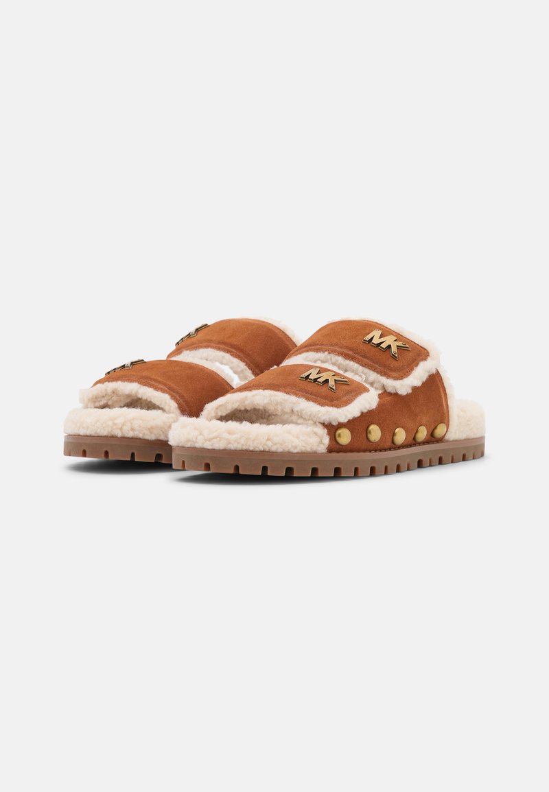 Damen Sneaker | MICHAEL Michael Kors STARK SLIDE Pantolette flach luggage/cognac - GV75462 Damen Sneaker | MICHAEL Michael Kors STARK SLIDE Pantolette flach luggage/cognac - GV75462