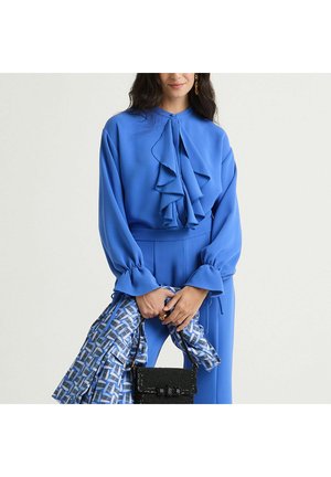 SABLÈ CREPE - Camicia - electric blue
