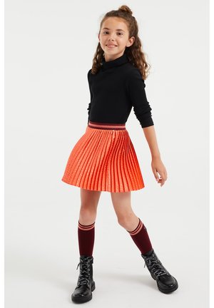 A-line skirt - orange