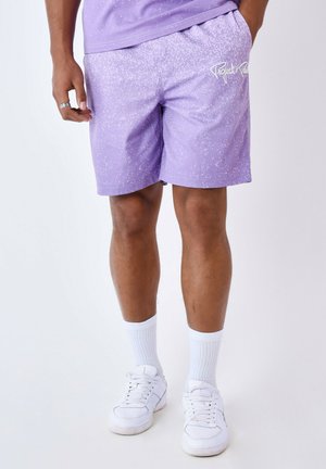 IMPRIMÉ SPRAY - Short de bain - mauve