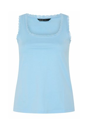 Yours Clothing, PLUS SIZE VESTS & CAMIS. - Top - baby blue