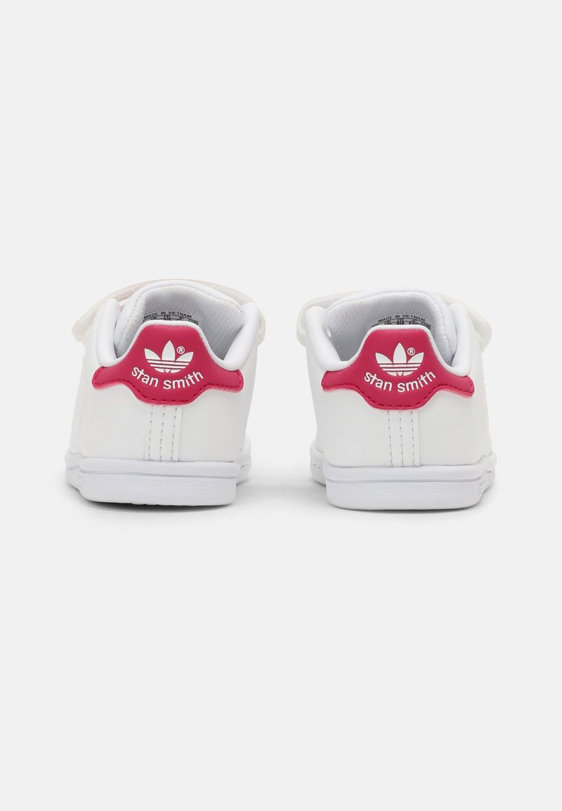 adidas STAN UNISEX - - white/bold pink/blanco - Zalando.es