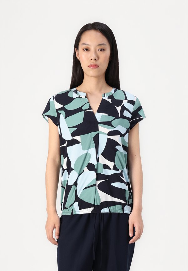 PRINTED SHORTSLEEVE - Blouse