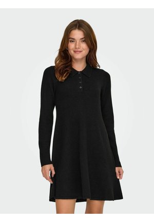 Haljina s naramenicama - black