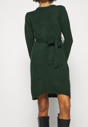 Jumper dress - dark green