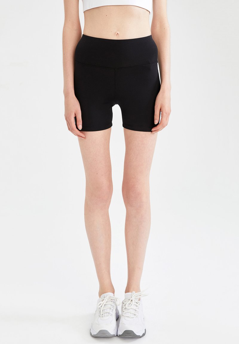 Damen Kleider | DeFacto Fit 2PACK Shorts black/schwarz - DD76739 Damen Kleider | DeFacto Fit 2PACK Shorts black/schwarz - DD76739