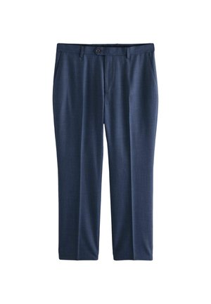 Next, TRIMMED PUPPYTOOTH TEXTURE SUIT TROUSERS - Bukser - navy