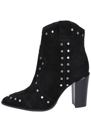 Cowboy-/Bikerstiefelette - black