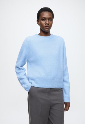 KNIT PULLOVERS LONGSLEEVE - Pullover - blue dusk