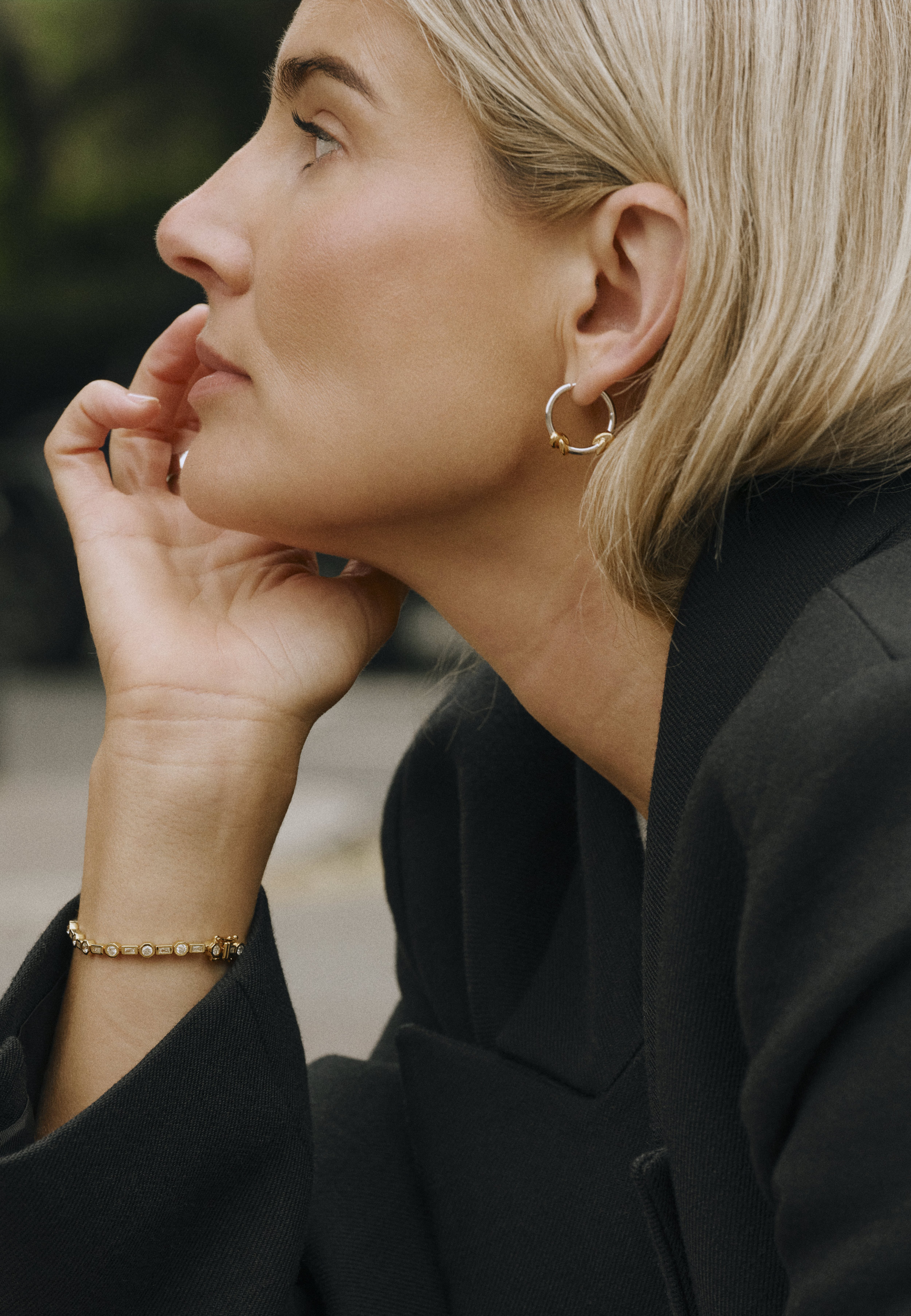 Missoma LUCY WILLIAMS - Earrings - gold-coloured/silver-coloured