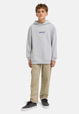 LOWCASE - Felpa con cappuccio - grey blue