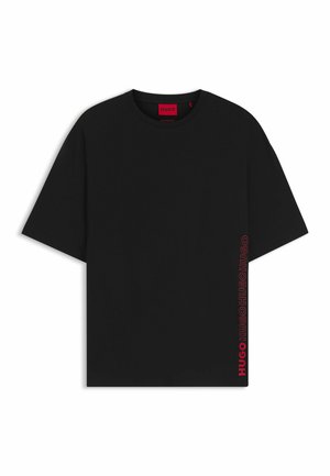 HUGO, HUGO TIKI T-SHIRT - T-shirt imprimé - black one