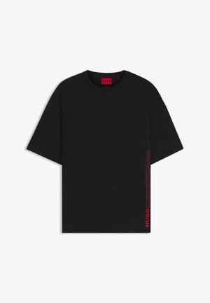 HUGO, HUGO TIKI T-SHIRT - T-shirt imprimé - black one