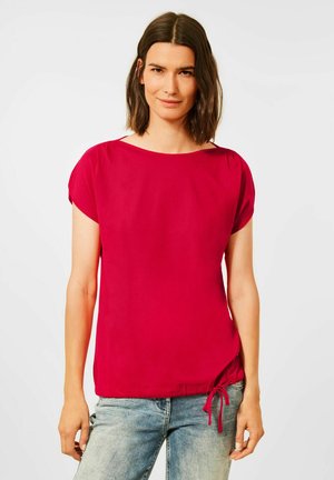 IN UNIFARBE - Basic T-shirt - rot