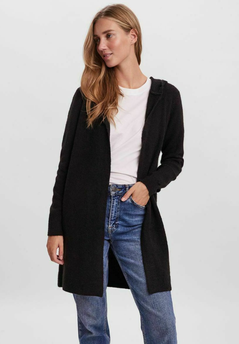 Vero Moda OFFENE - Vest - black/zwart - Zalando.nl