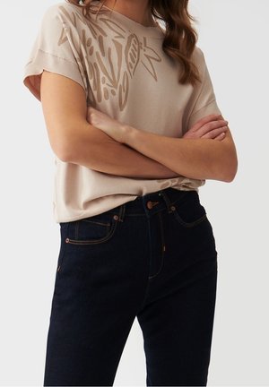 T-shirt imprimé - light brown