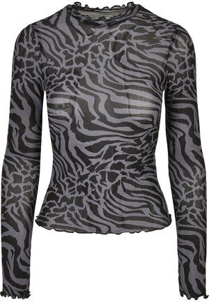 Urban Classics LONGSLEEVE - Top s dlouhým rukávem - asphalt/black