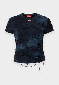Trükipildiga T-särk - black