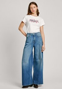 Pepe Jeans GINNY - T-shirt med print - white