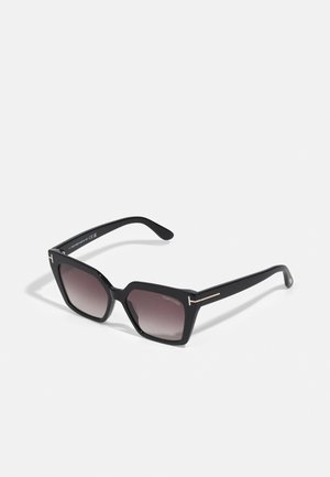 WINONA - Sunglasses - shiny black/gradient violet