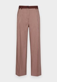 WOMENS TROUSERS - Pantalon classique - brown