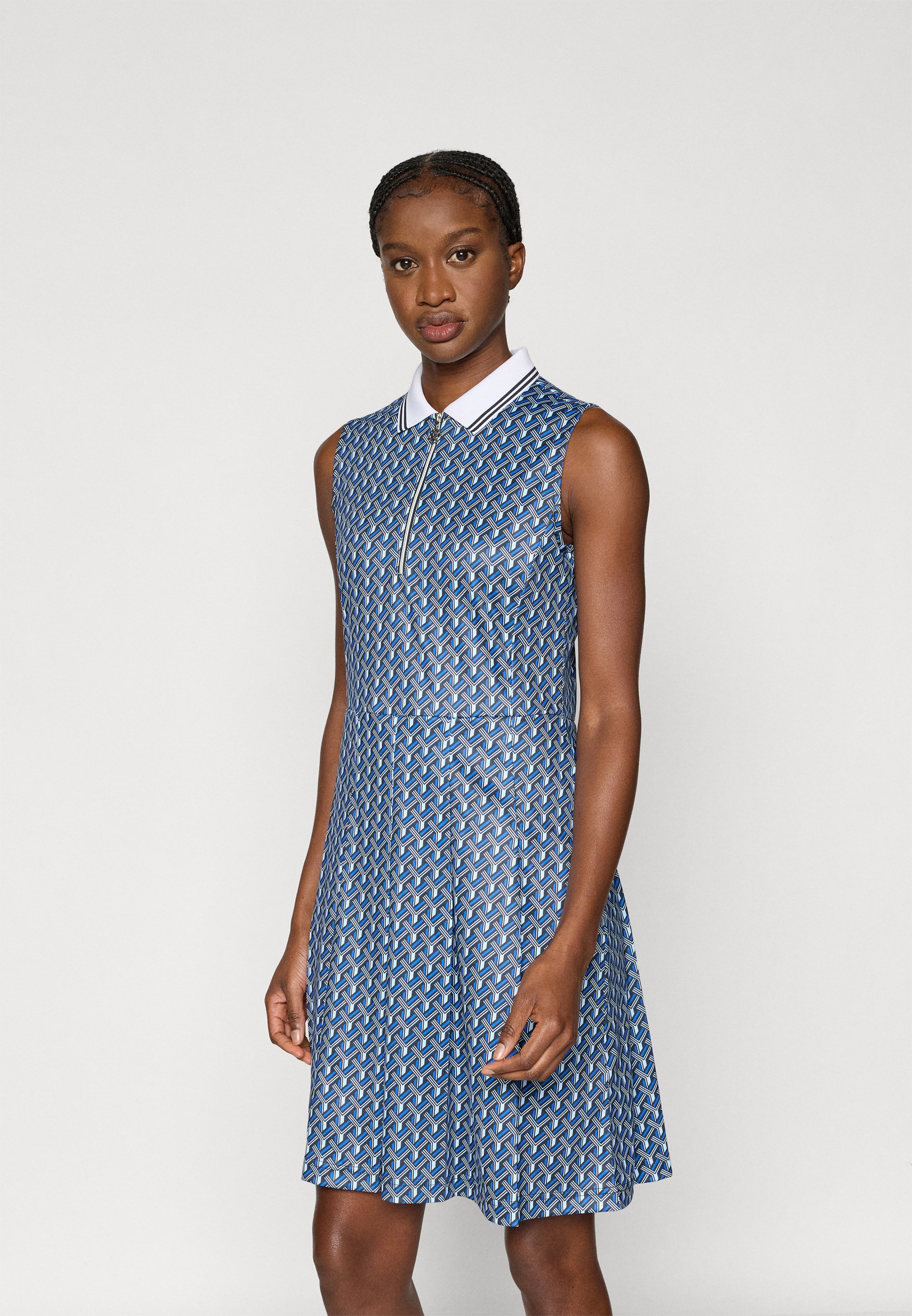 Daily Sports TWISTED DRESS - Sports dress - blue/black/blue - Zalando.ie