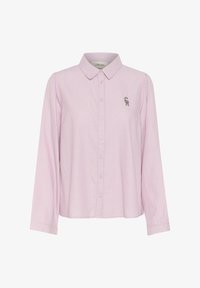 Vald, dawn pink white stripe