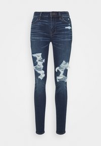 American Eagle Skinny džíny - blue denim