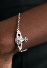 Vivienne Westwood MINI RELIEF CHAIN BRACELET - Βραχιόλι - silver-coloured