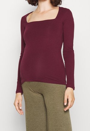 T-shirt à manches longues - dark red