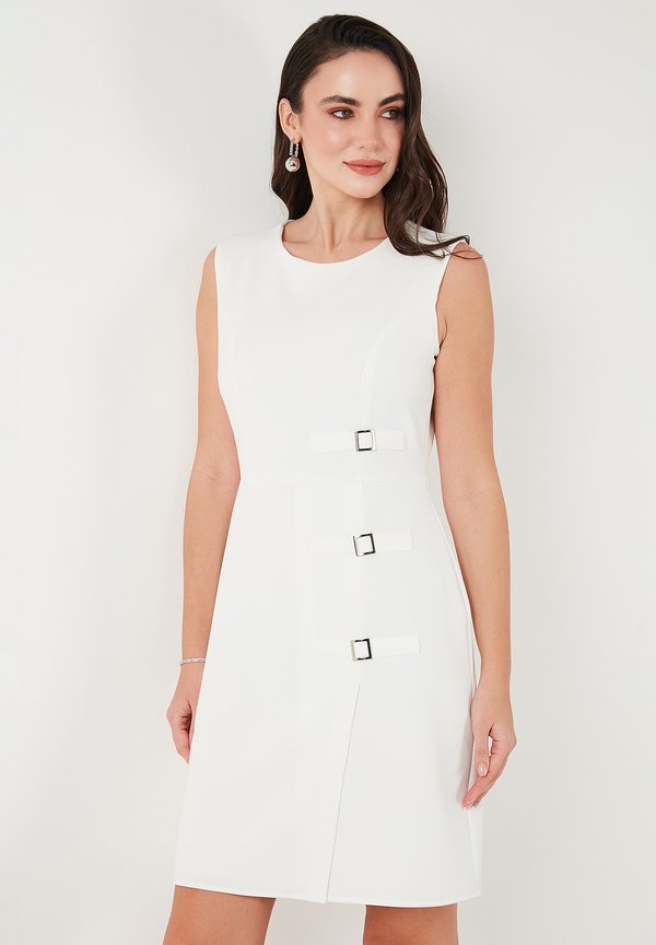 REGULAR FIT - Freizeitkleid - ecru